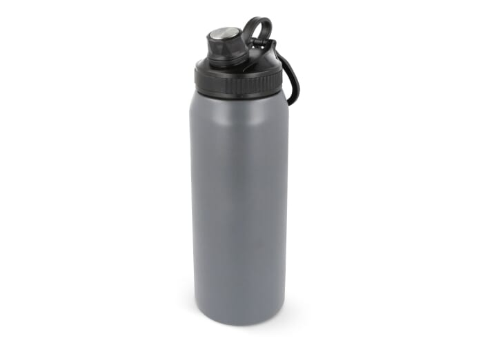 Gourde acier inoxydable publicitaire 800ml Clark Gris foncé